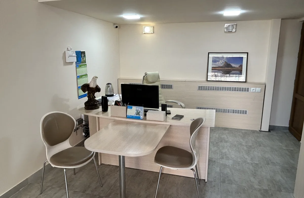 Reception area