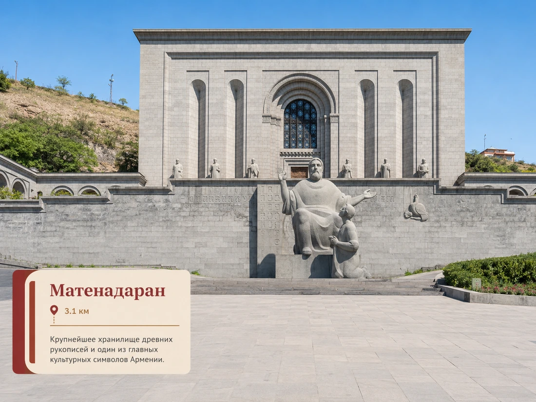 Matenadaran, 3.1 km from Guest House Margaryan